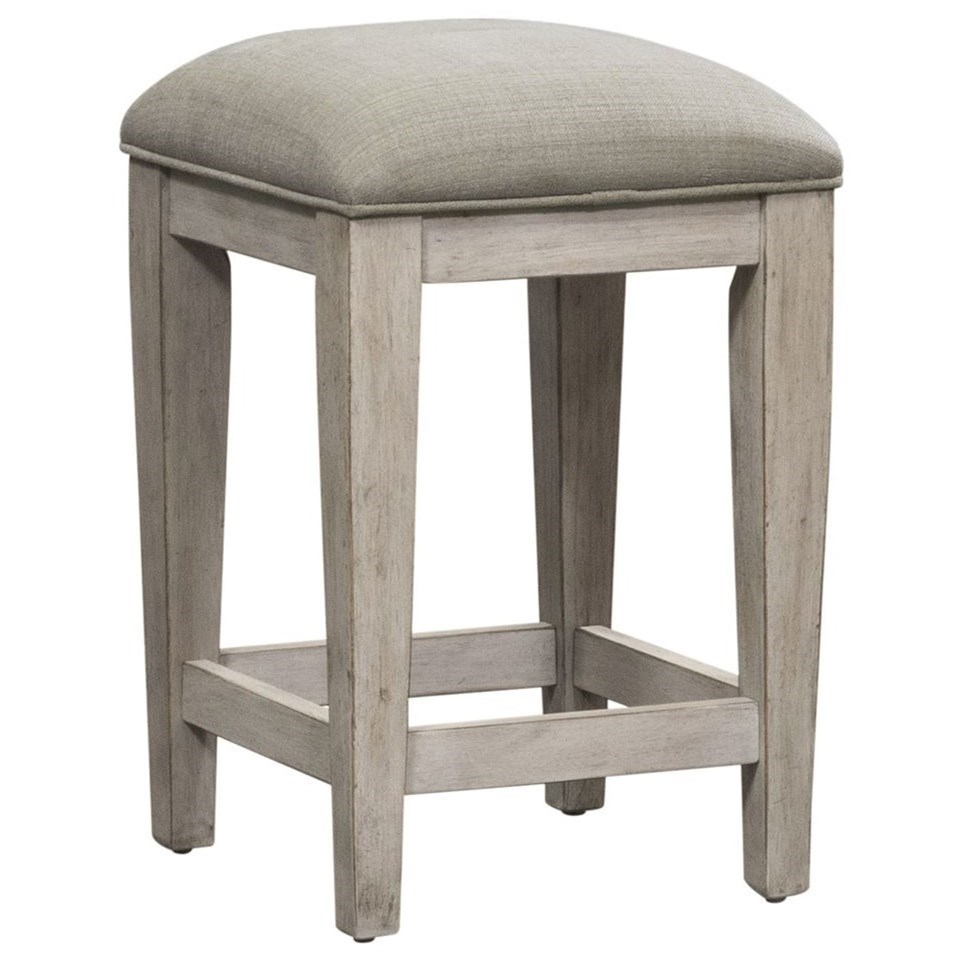 Liberty Furniture Heartland Transitional Counter Height Console Stool